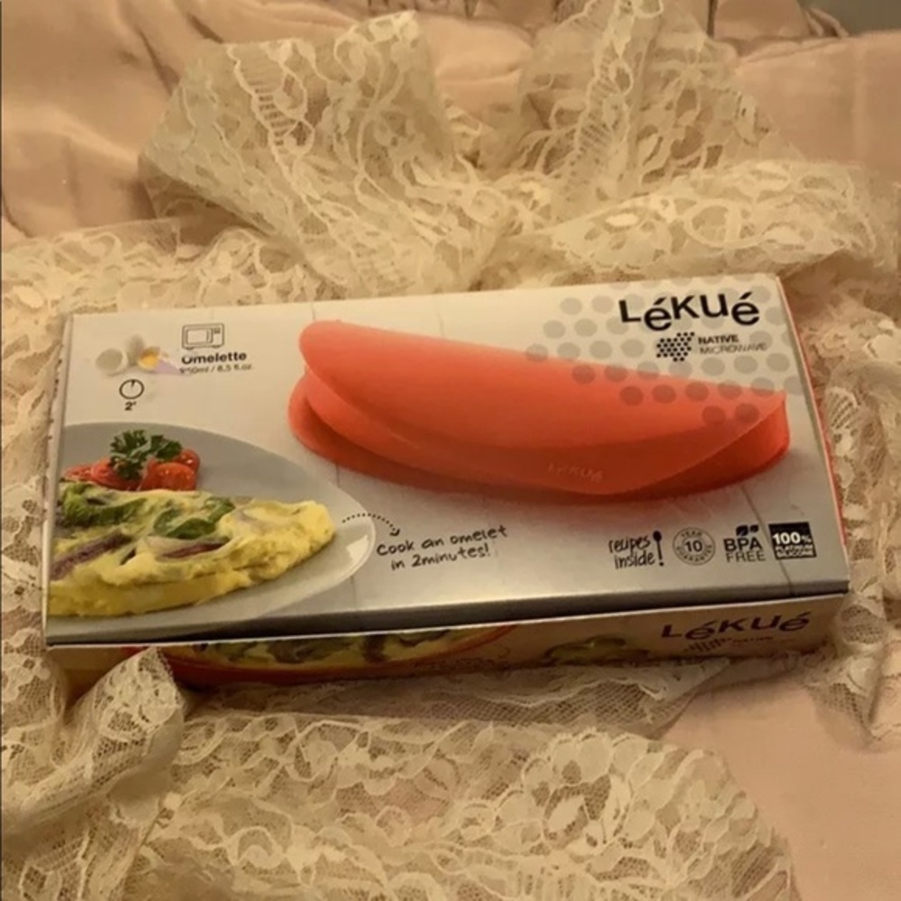 Lekue Silicone Microwave Spanish Egg Omelette & Frittata Maker